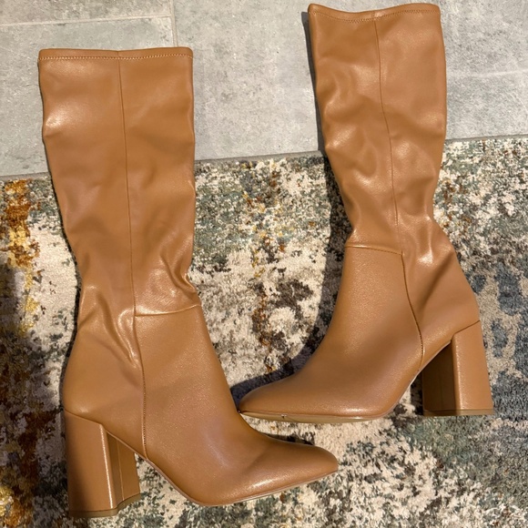 Steve Madden Lizah Boot in Camel Size 8.5 - Picture 1 of 5
